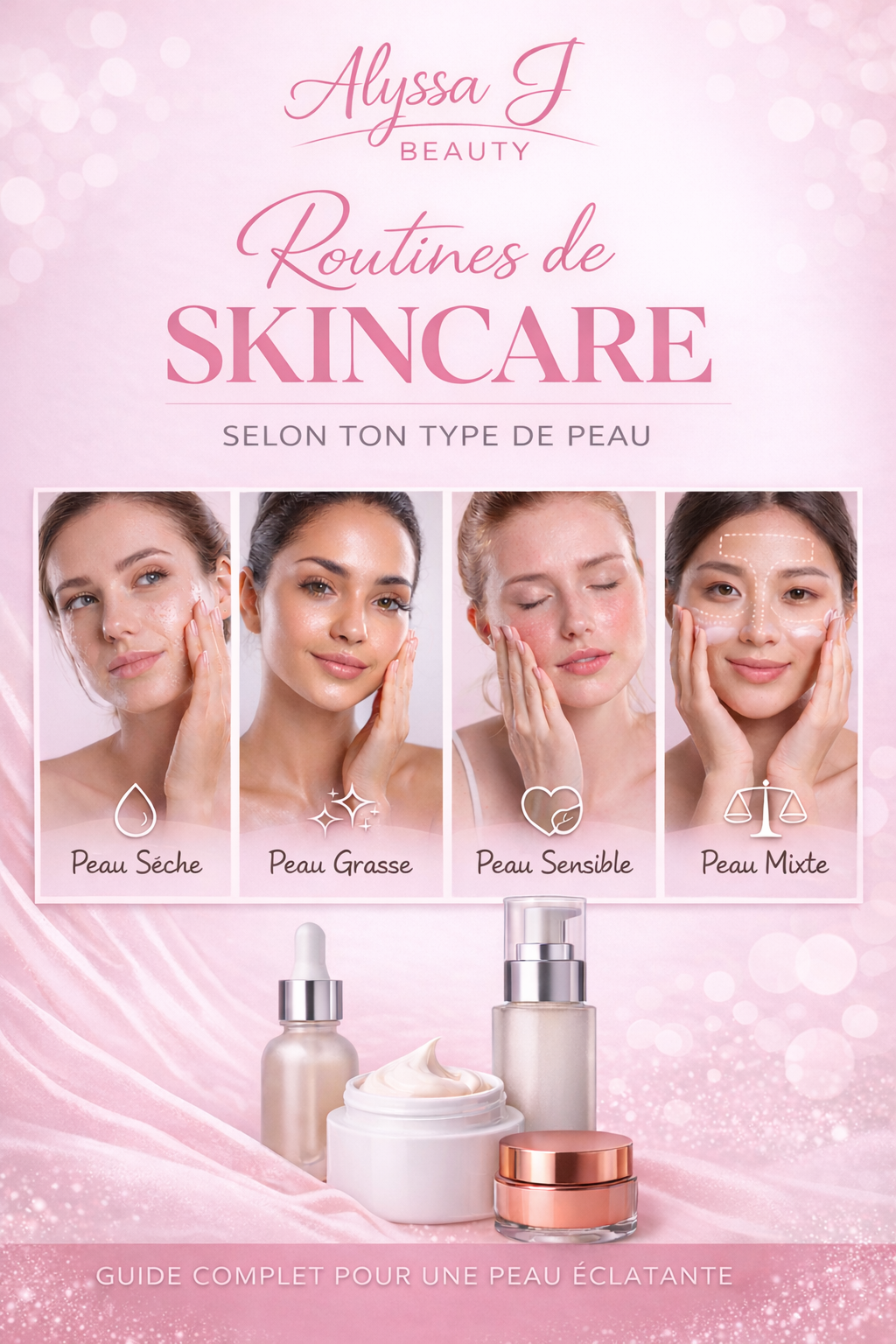 Routines de Skincare selon votre type de peau